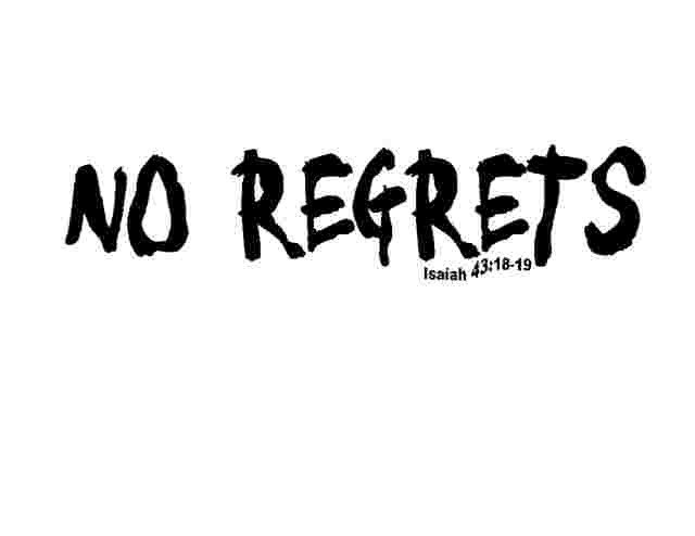 No Regrets [1991]